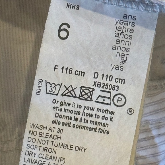 Ikks Shirt And Shorts Outfit Bundle Size 6 - Picture 13 of 15